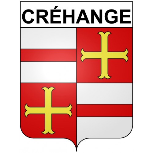 Stickers coat of arms Créhange adhesive sticker