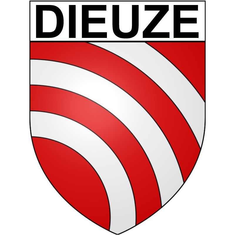 Adesivi stemma Dieuze adesivo