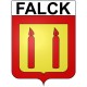 Pegatinas escudo de armas de Falck adhesivo de la etiqueta engomada