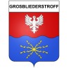 Grosbliederstroff 57 ville Stickers blason autocollant adhésif