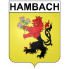 Stickers coat of arms Hambach adhesive sticker