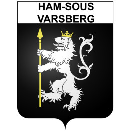 Ham-sous-Varsberg 57 ville Stickers blason autocollant adhésif