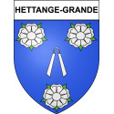 Adesivi stemma Hettange-Grande adesivo