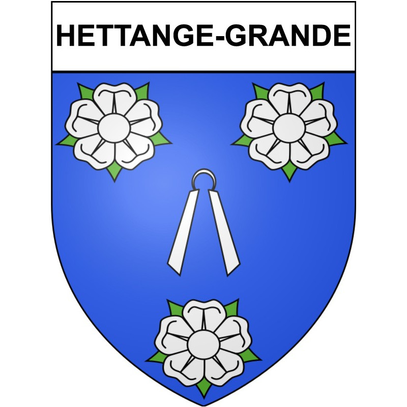 Hettange-Grande 57 ville Stickers blason autocollant adhésif