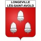 Longeville-lès-Saint-Avold 57 ville Stickers blason autocollant adhésif