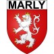 Stickers coat of arms Marly adhesive sticker