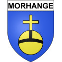 Morhange 57 ville Stickers blason autocollant adhésif