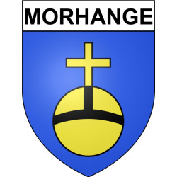 Morhange Sticker wappen, gelsenkirchen, augsburg, klebender aufkleber