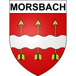 Morsbach Sticker wappen, gelsenkirchen, augsburg, klebender aufkleber