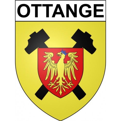 Adesivi stemma Ottange adesivo