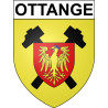 Ottange 57 ville Stickers blason autocollant adhésif