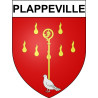 Plappeville 57 ville Stickers blason autocollant adhésif
