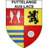 Stickers coat of arms Puttelange-aux-Lacs adhesive sticker