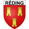 Adesivi stemma Réding adesivo