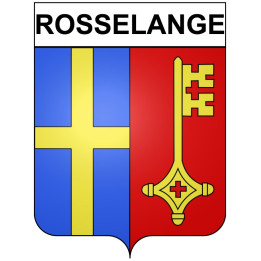 Rosselange 57 ville Stickers blason autocollant adhésif