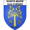 Stickers coat of arms Sainte-Marie-aux-Chênes adhesive sticker