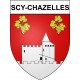 Scy-Chazelles 57 ville Stickers blason autocollant adhésif