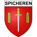 Spicheren 57 ville Stickers blason autocollant adhésif