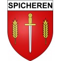 Spicheren 57 ville Stickers blason autocollant adhésif