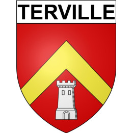 Terville 57 ville Stickers blason autocollant adhésif