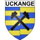 Uckange 57 ville Stickers blason autocollant adhésif
