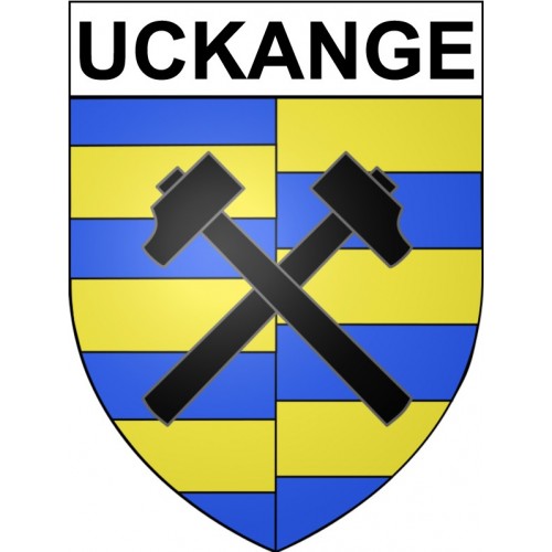 Uckange 57 ville Stickers blason autocollant adhésif