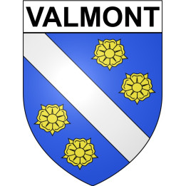 Valmont 57 ville Stickers blason autocollant adhésif