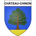 Château-Chinon Sticker wappen, gelsenkirchen, augsburg, klebender aufkleber