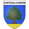 Adesivi stemma Château-Chinon adesivo