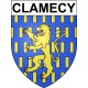 Clamecy 58 ville Stickers blason autocollant adhésif