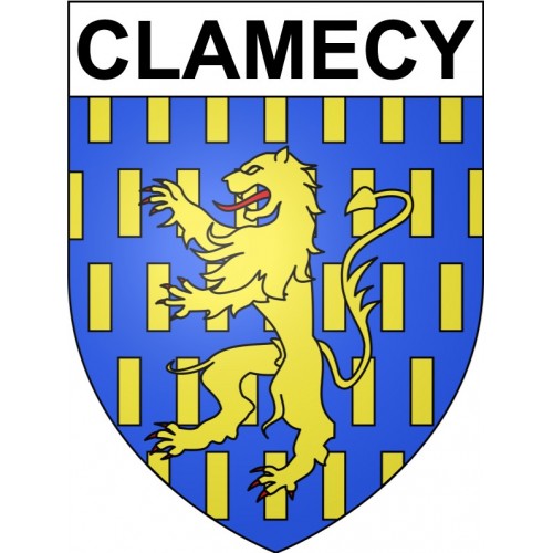 Adesivi stemma Clamecy adesivo