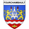 Fourchambault 58 ville Stickers blason autocollant adhésif