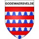 Stickers coat of arms Godewaersvelde adhesive sticker