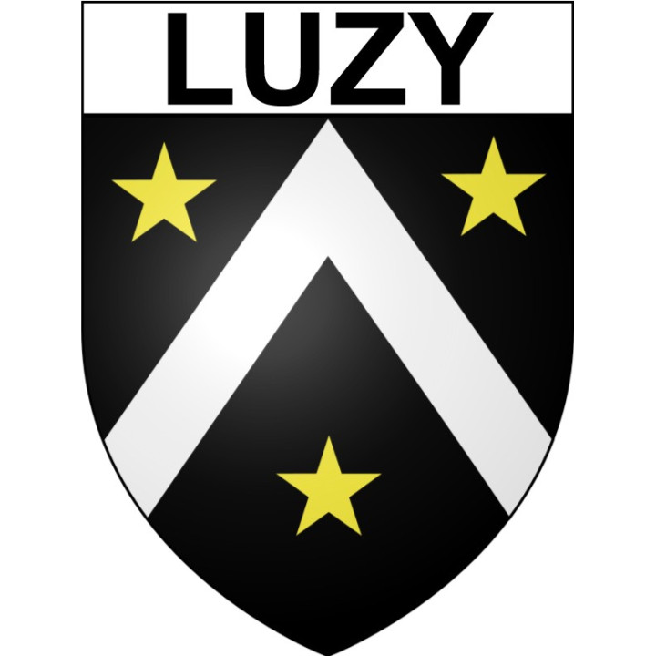Luzy Sticker wappen, gelsenkirchen, augsburg, klebender aufkleber