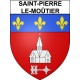 Saint-Pierre-le-Moûtier 58 ville Stickers blason autocollant adhésif
