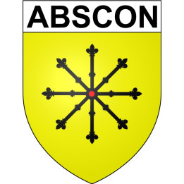 Stickers coat of arms Abscon adhesive sticker