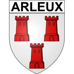 Arleux Sticker wappen, gelsenkirchen, augsburg, klebender aufkleber