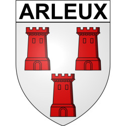 Arleux Sticker wappen, gelsenkirchen, augsburg, klebender aufkleber