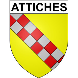 Stickers coat of arms Attiches adhesive sticker