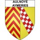 Stickers coat of arms Aulnoye-Aymeries adhesive sticker