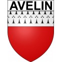Avelin Sticker wappen, gelsenkirchen, augsburg, klebender aufkleber