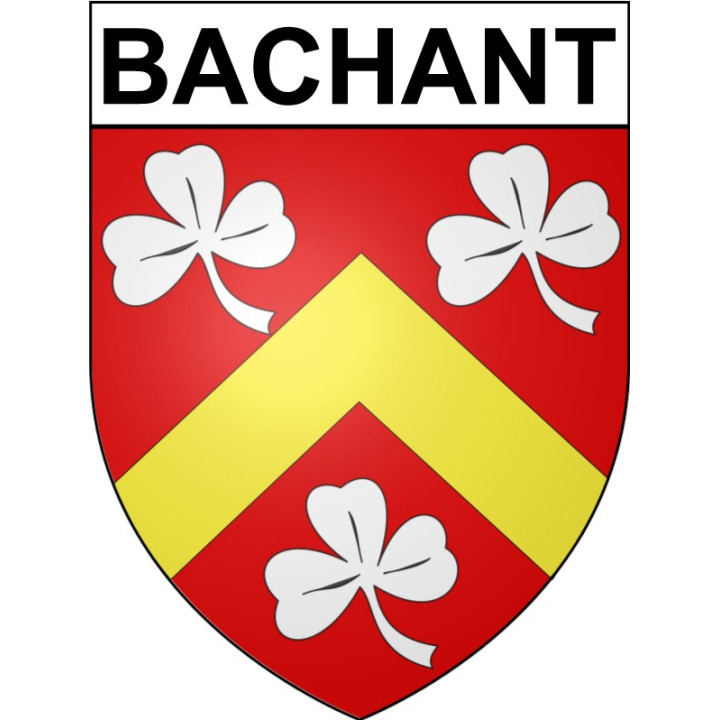 Bachant 59 ville Stickers blason autocollant adhésif
