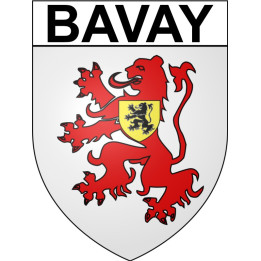 Bavay Sticker wappen, gelsenkirchen, augsburg, klebender aufkleber