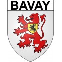 Bavay 59 ville Stickers blason autocollant adhésif