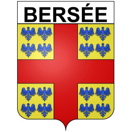 Stickers coat of arms Bersée adhesive sticker