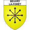 Stickers coat of arms Beuvry-la-Forêt adhesive sticker