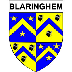 Blaringhem Sticker wappen, gelsenkirchen, augsburg, klebender aufkleber