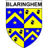 Blaringhem Sticker wappen, gelsenkirchen, augsburg, klebender aufkleber