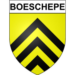 Boeschepe Sticker wappen, gelsenkirchen, augsburg, klebender aufkleber
