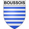 Boussois Sticker wappen, gelsenkirchen, augsburg, klebender aufkleber